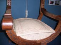 Polsterei Ohseloff - Scherenstuhl Nachfertigung 1890 Polstermöbel Polster Möbel traditionelle Polsterung